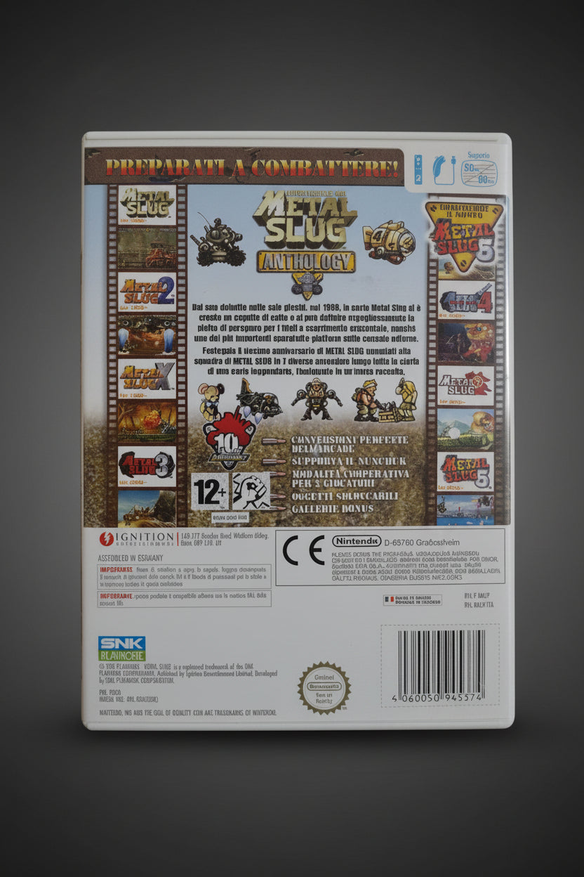Metal Slug Anthology (Nintendo Wii, 2007)