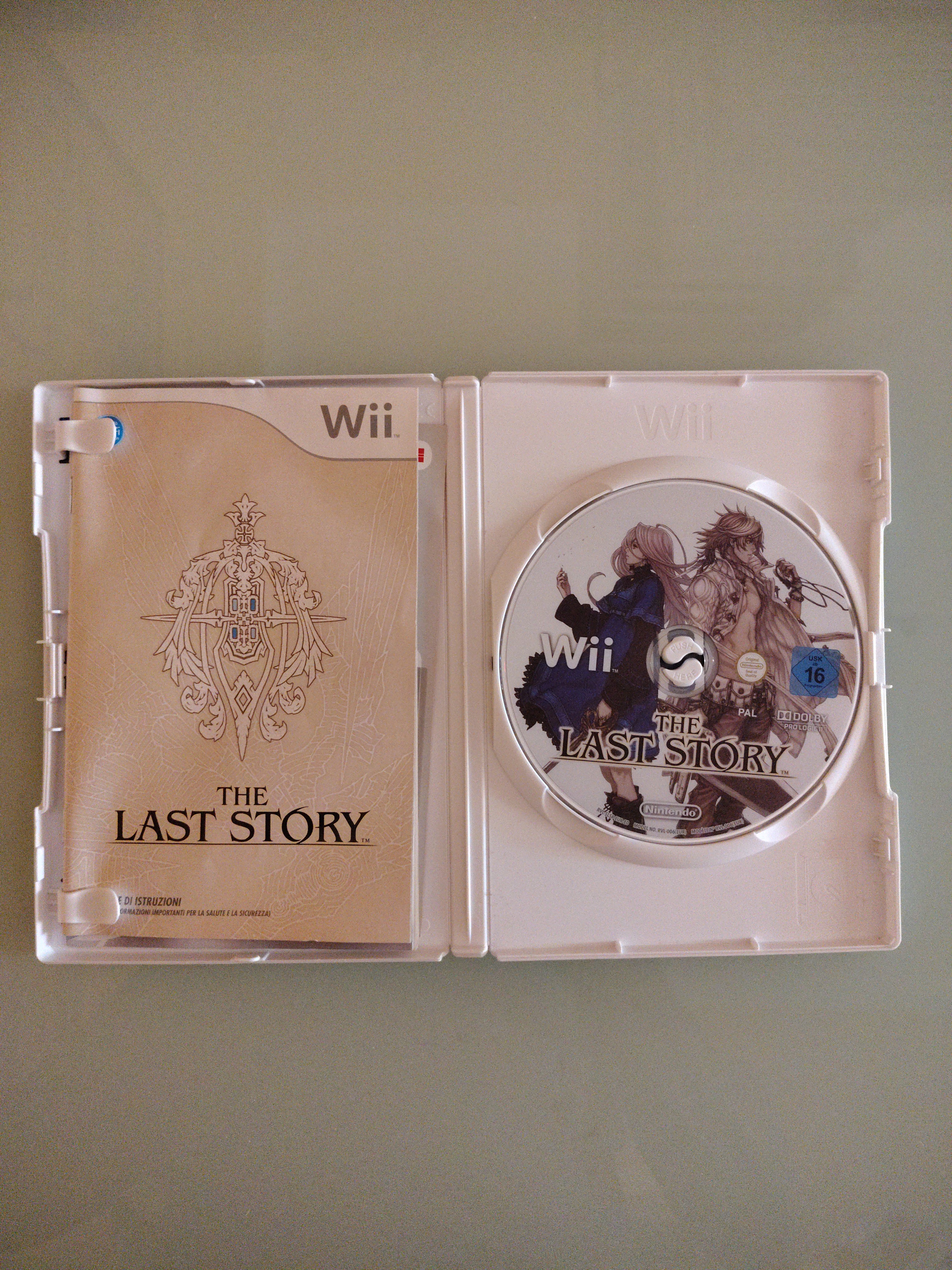 THE LAST STORY NINTENDO WII AVVENTURA RPG EU CON ITALIANO DISCO PERFETTO RARO