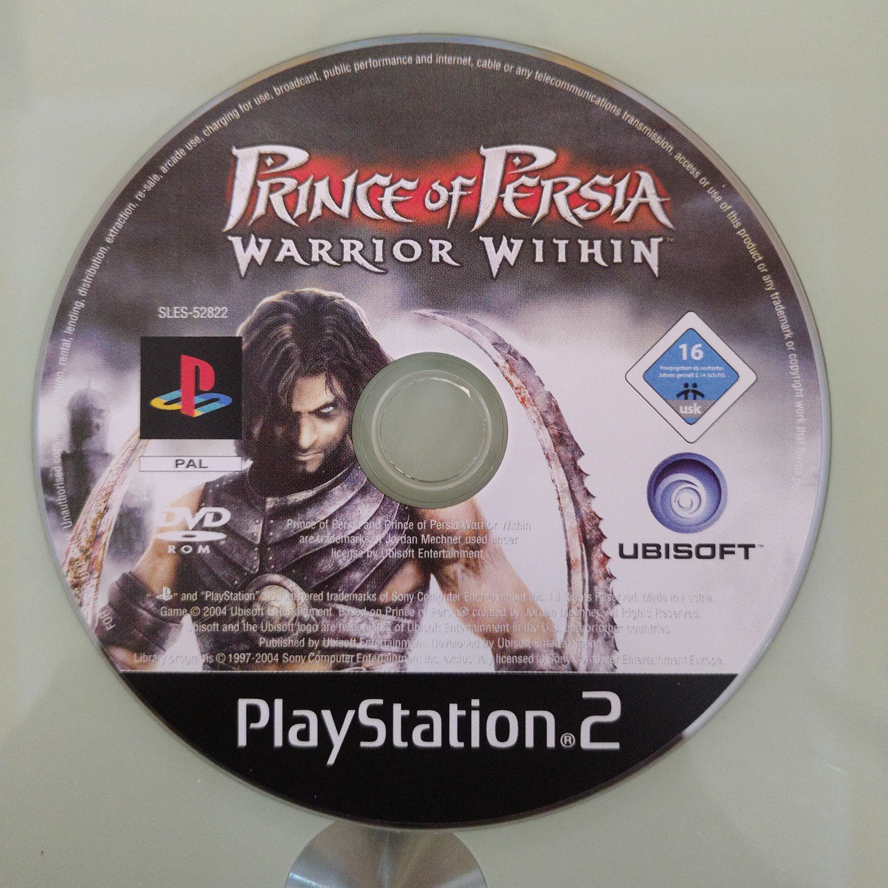 Prince of Persia Warrior Within ( solo disco )