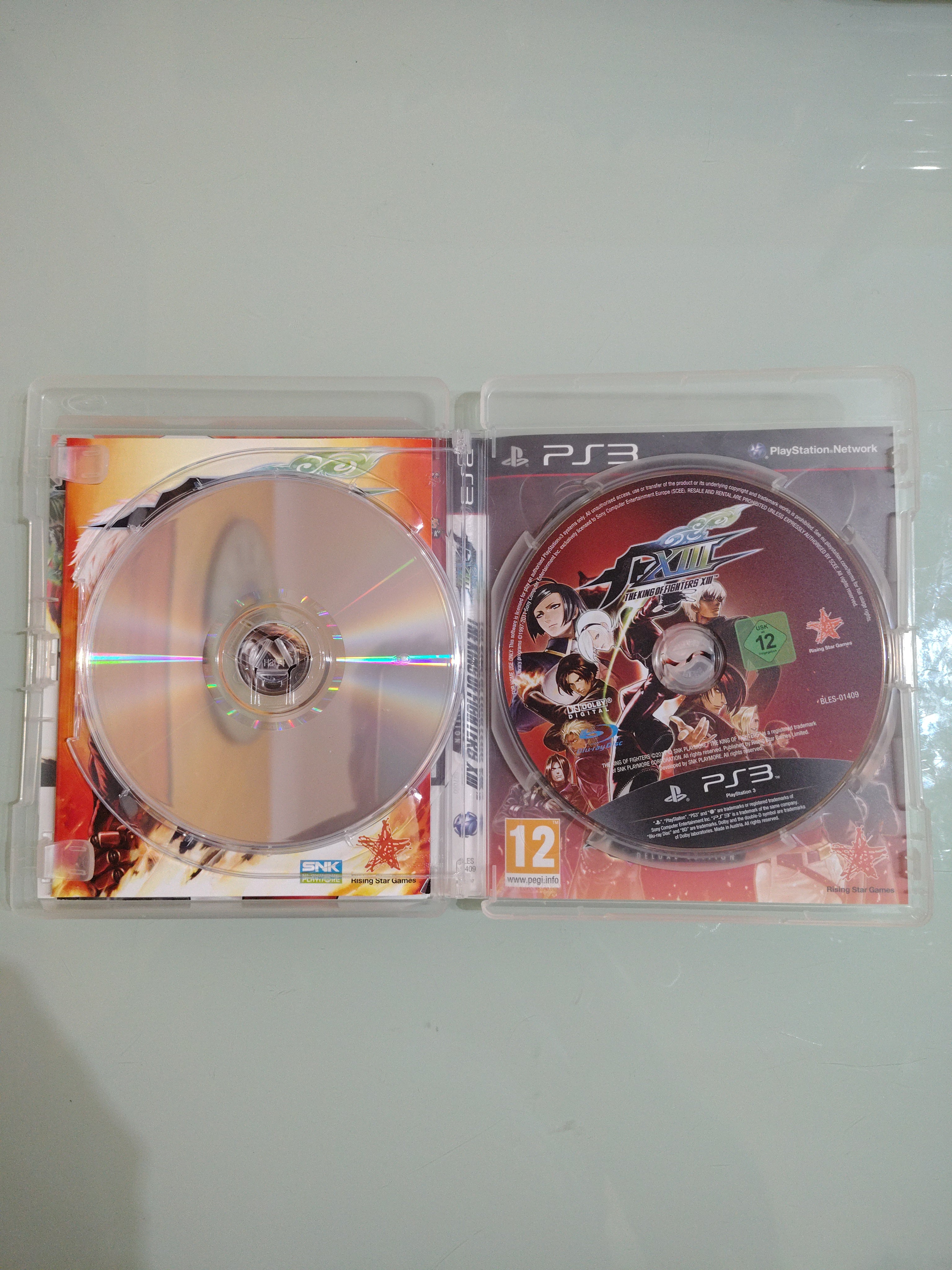 THE KING OF FIGHTERS XII DELUXE EDITION KOF 12 PS3 PAL ESP ITA ITALIANO COMPLETO