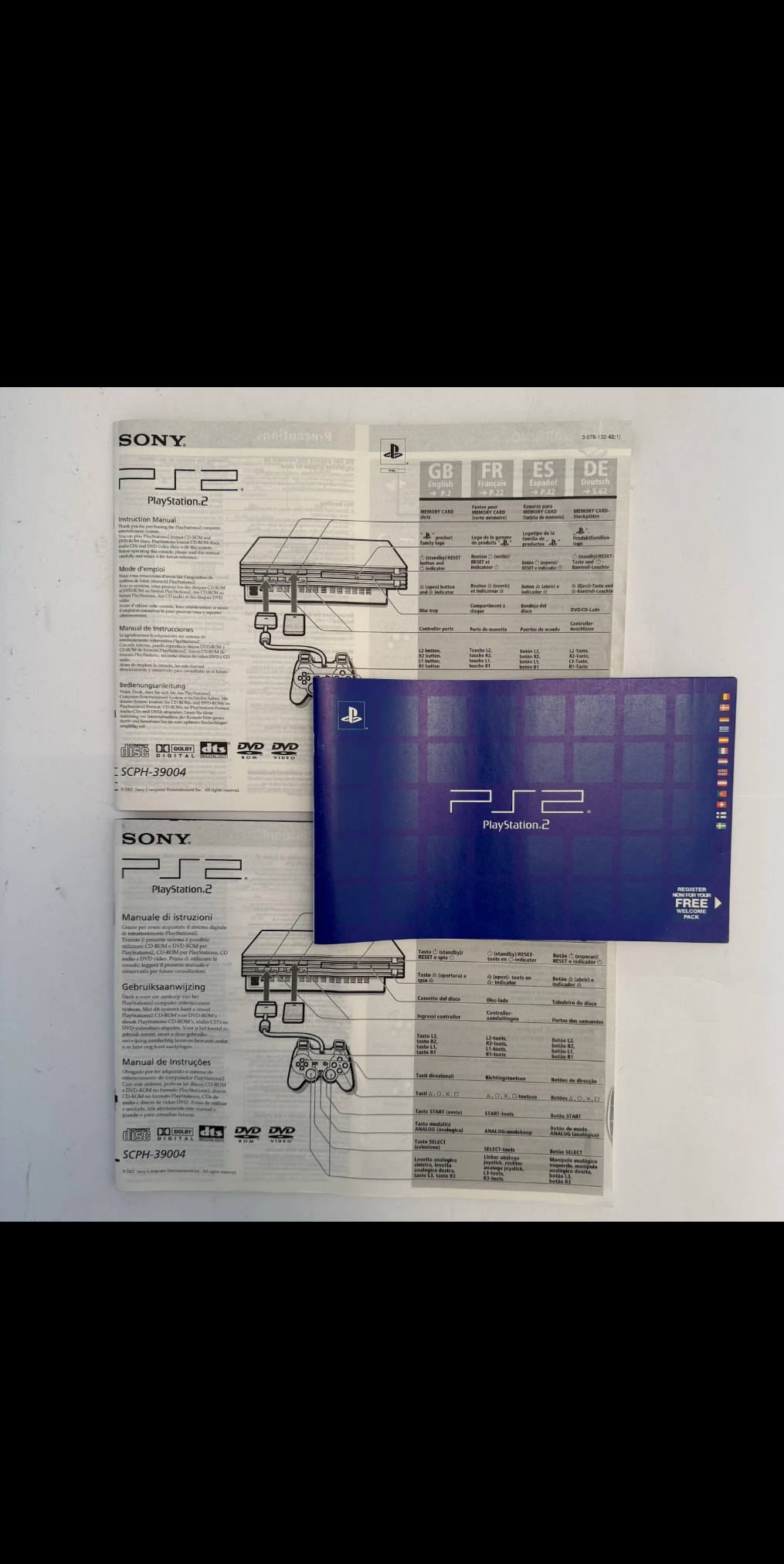 PLAYSTATION 2 FAT BOXATA COMPLETA..