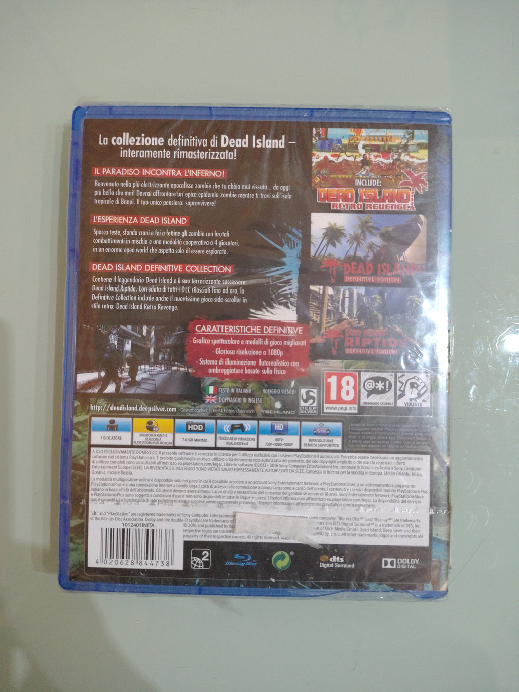 Dead Island Definitive Edition nuovo sigillato