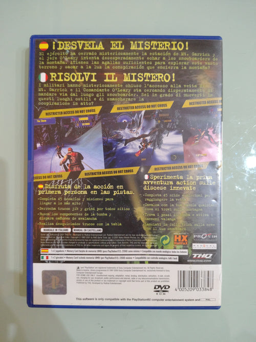 DARK SUMMIT - PS2 - VIDEOGIOCO PAL ita esp