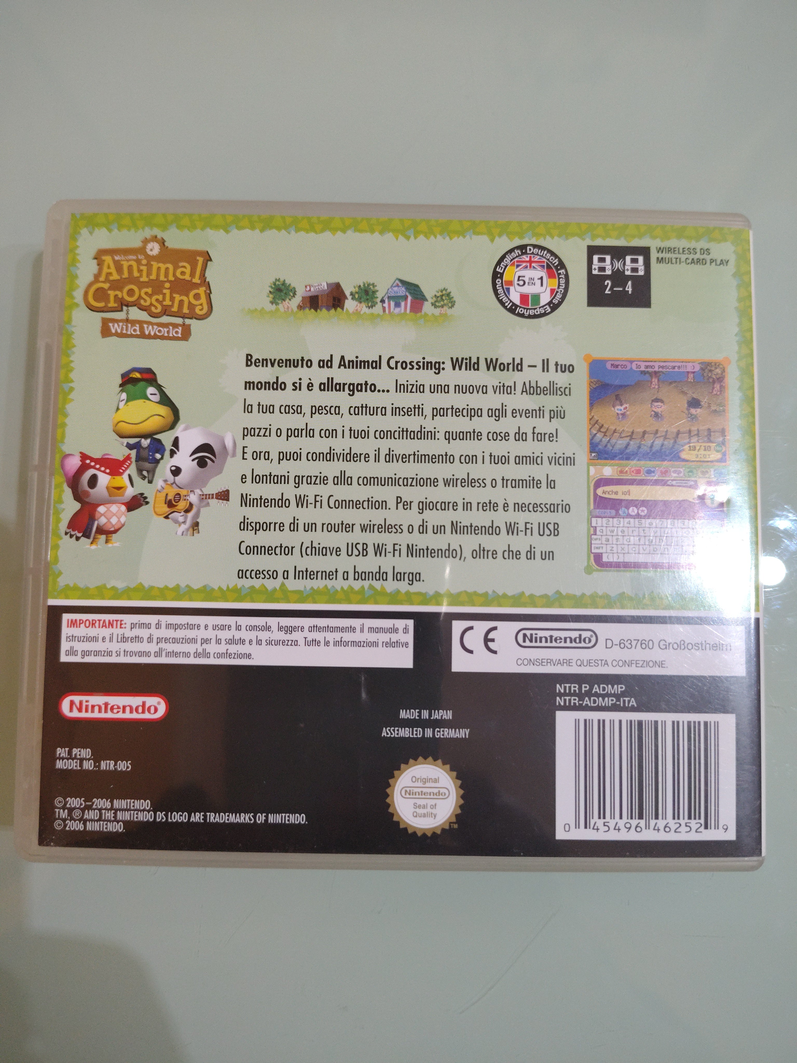 ANIMAL CROSSING WILD WORLD PAL