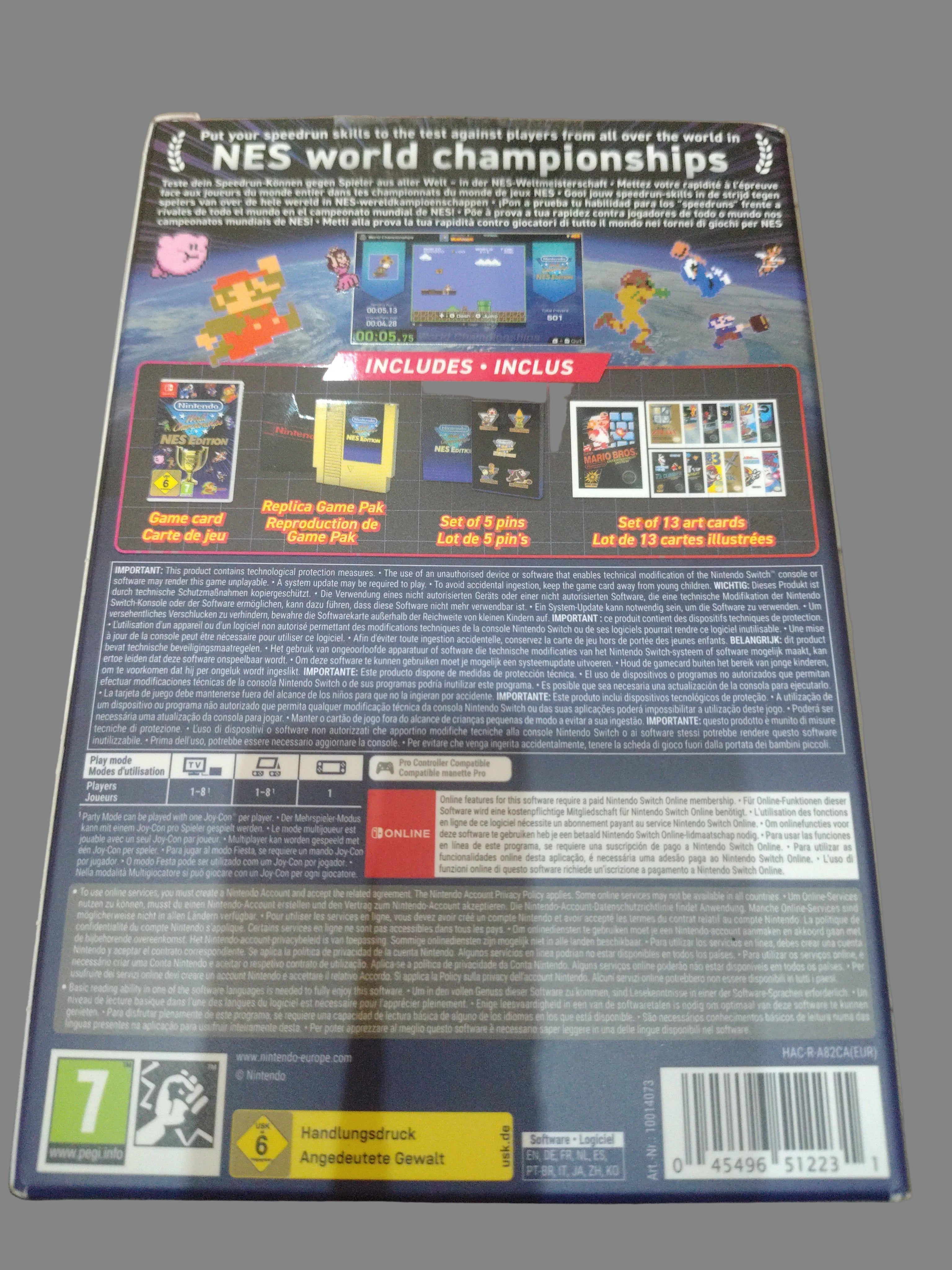 NINTENDO NES EDITION DELUXE SET SWITCH