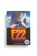 f22 interceptor sega genesis gioco scatola e inserto