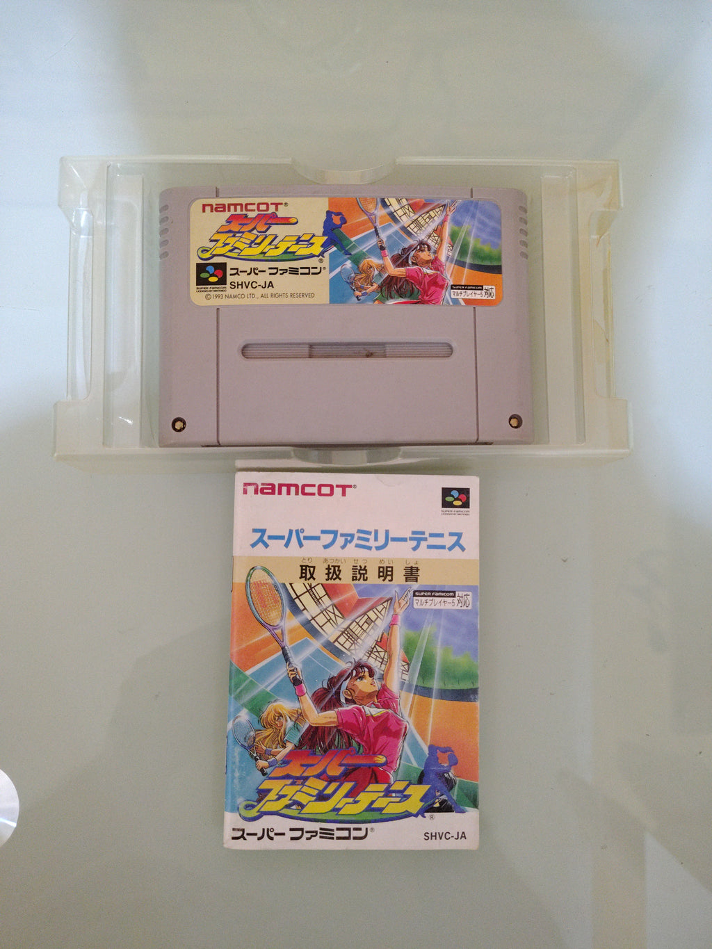 Super Family Tennis Super Famicom SFC Original Super Nes Nintendo Japan