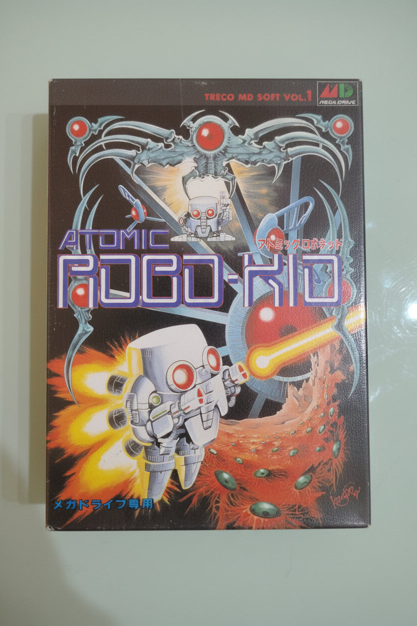 Atomic Robo-Kid Sega MegaDrive MD Genesis Treco usato Giappone