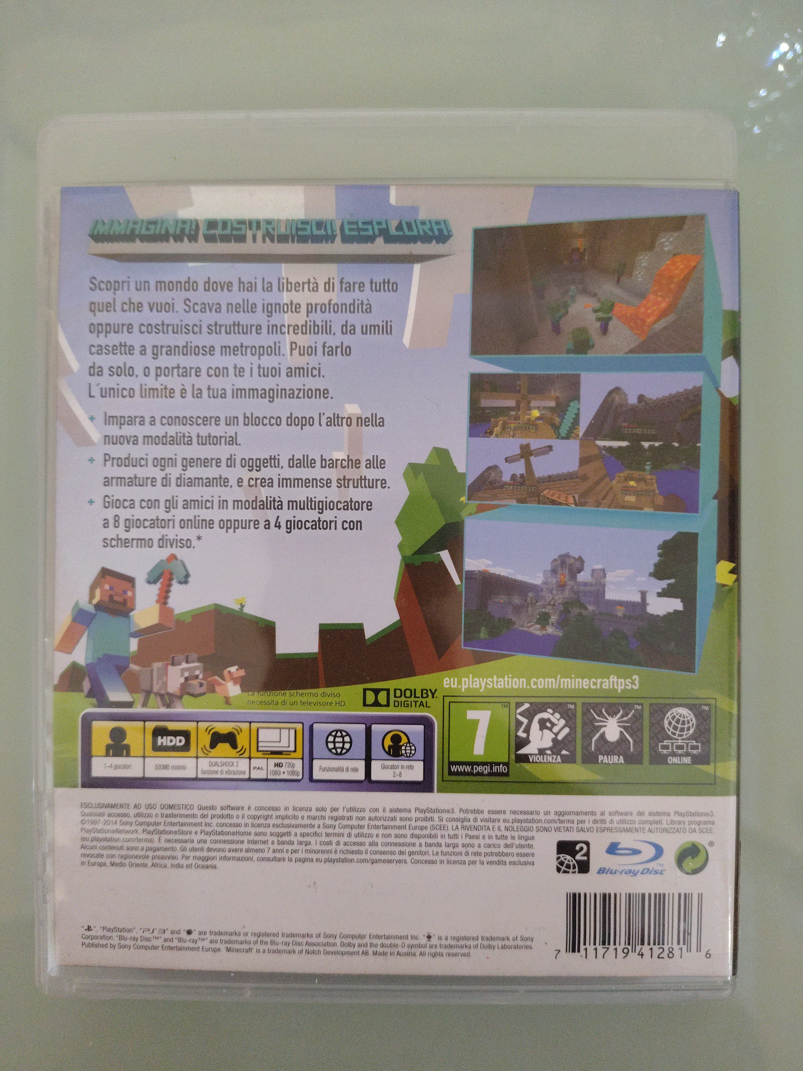🇮🇹 MINECRAFT PLAYSTATION3 EDITION