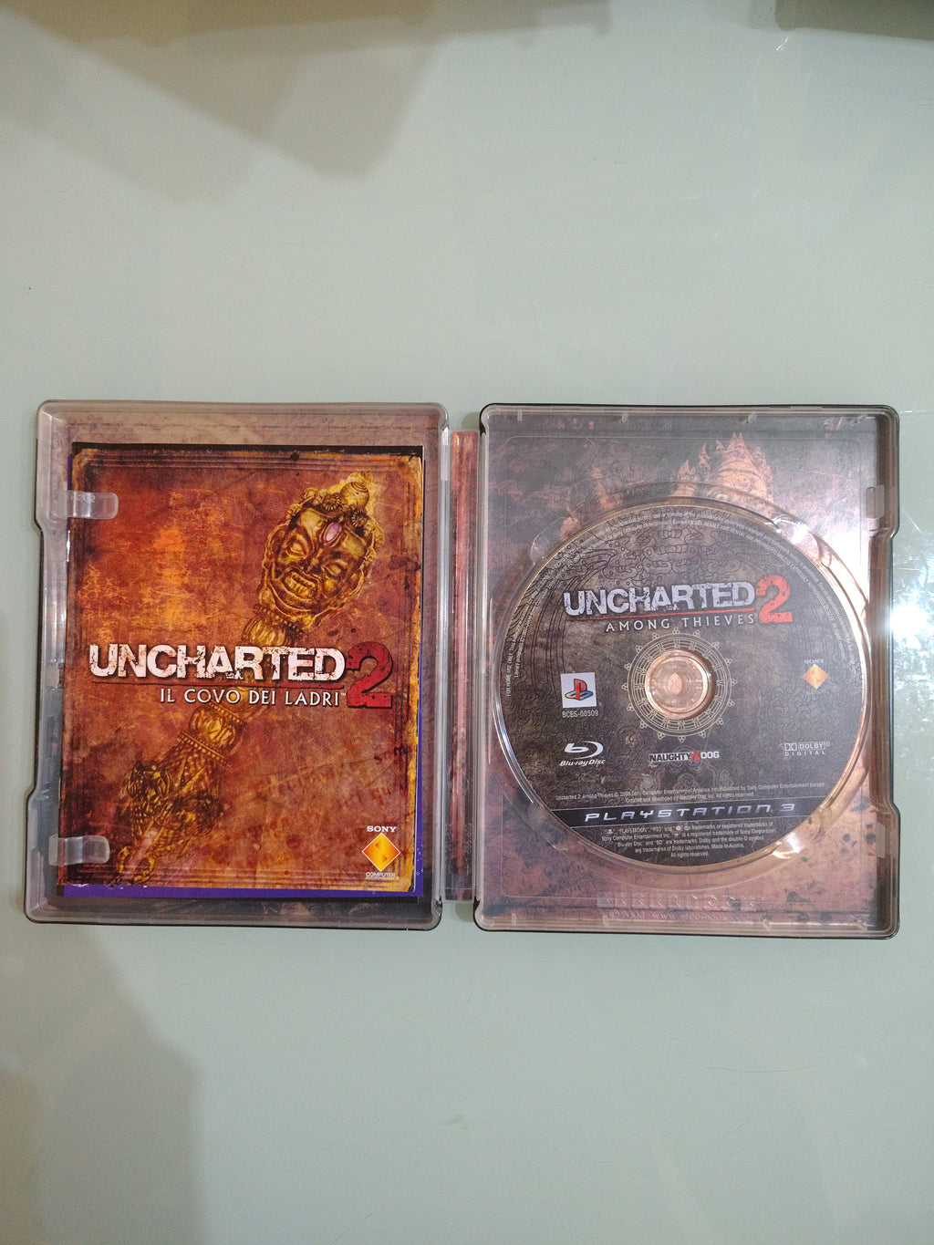 UNCHARTED 2 IL COVO DEI LADRI SPECIAL EDITION  PLAYSTATION 3 PAL ITA ITALIANO