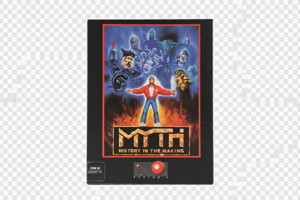 MYTH : HISTORY IN THE MAKING SYSTEM 3 C64 COMMODORE 64 CASSETTA