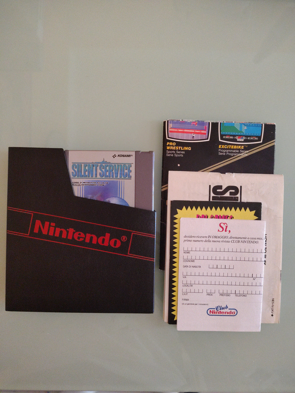 Silent Service Nintendo NES PAL A