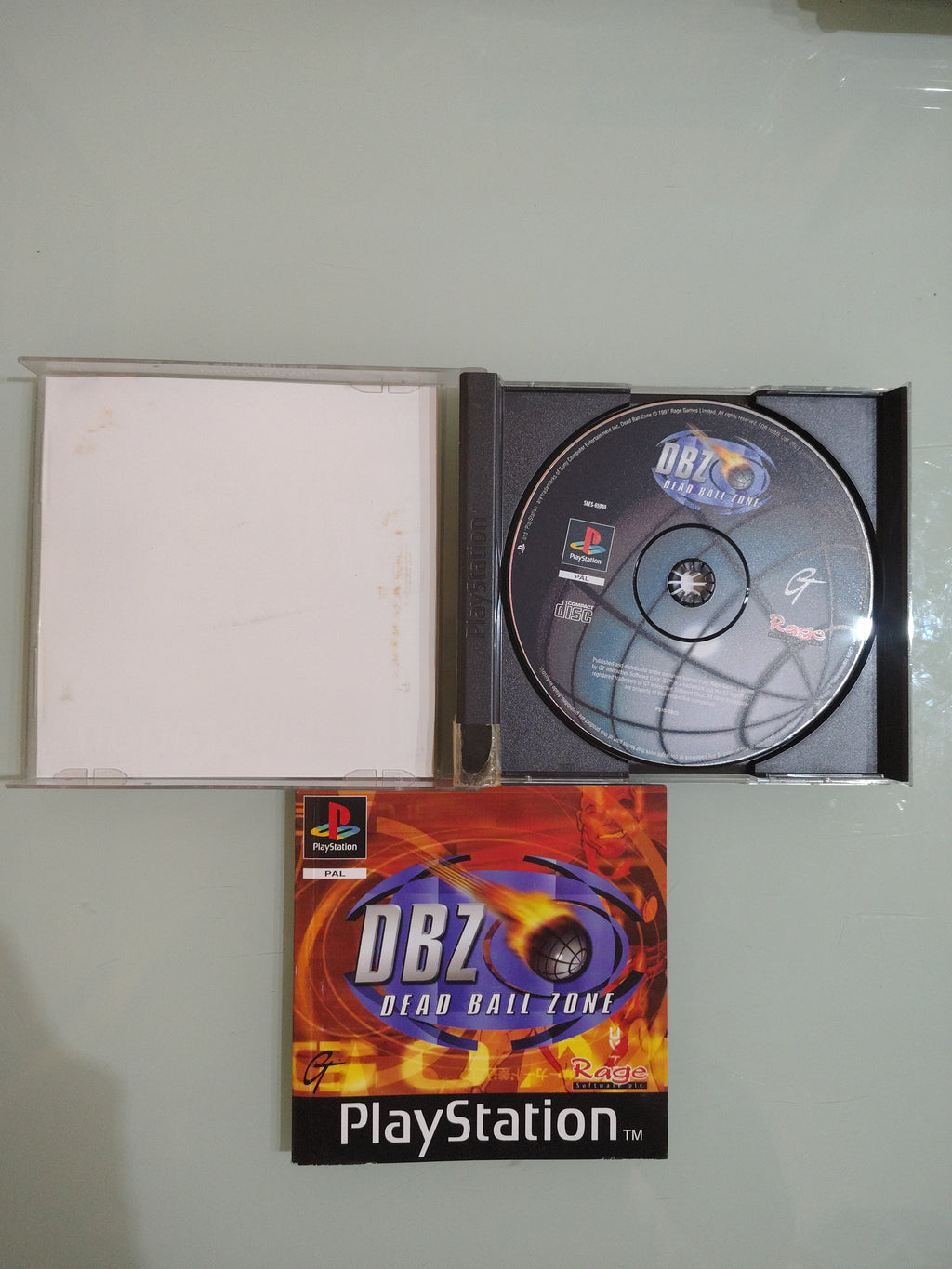 DEAD BALL ZONE Playstation PS1 PSX PSONE Edizione italiana 1°stampa