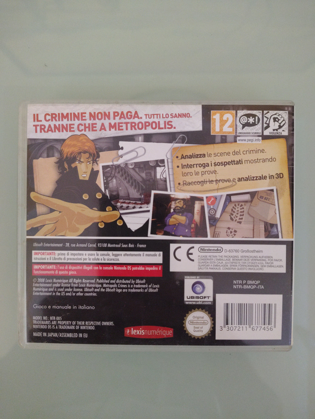 METROPOLIS CRIMES  ITA ! Il crimine non paga