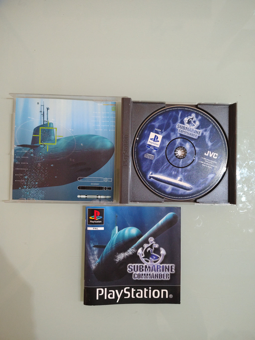 Submarine Commander (PSone, 2001) - Sony Playstation 1  PSX