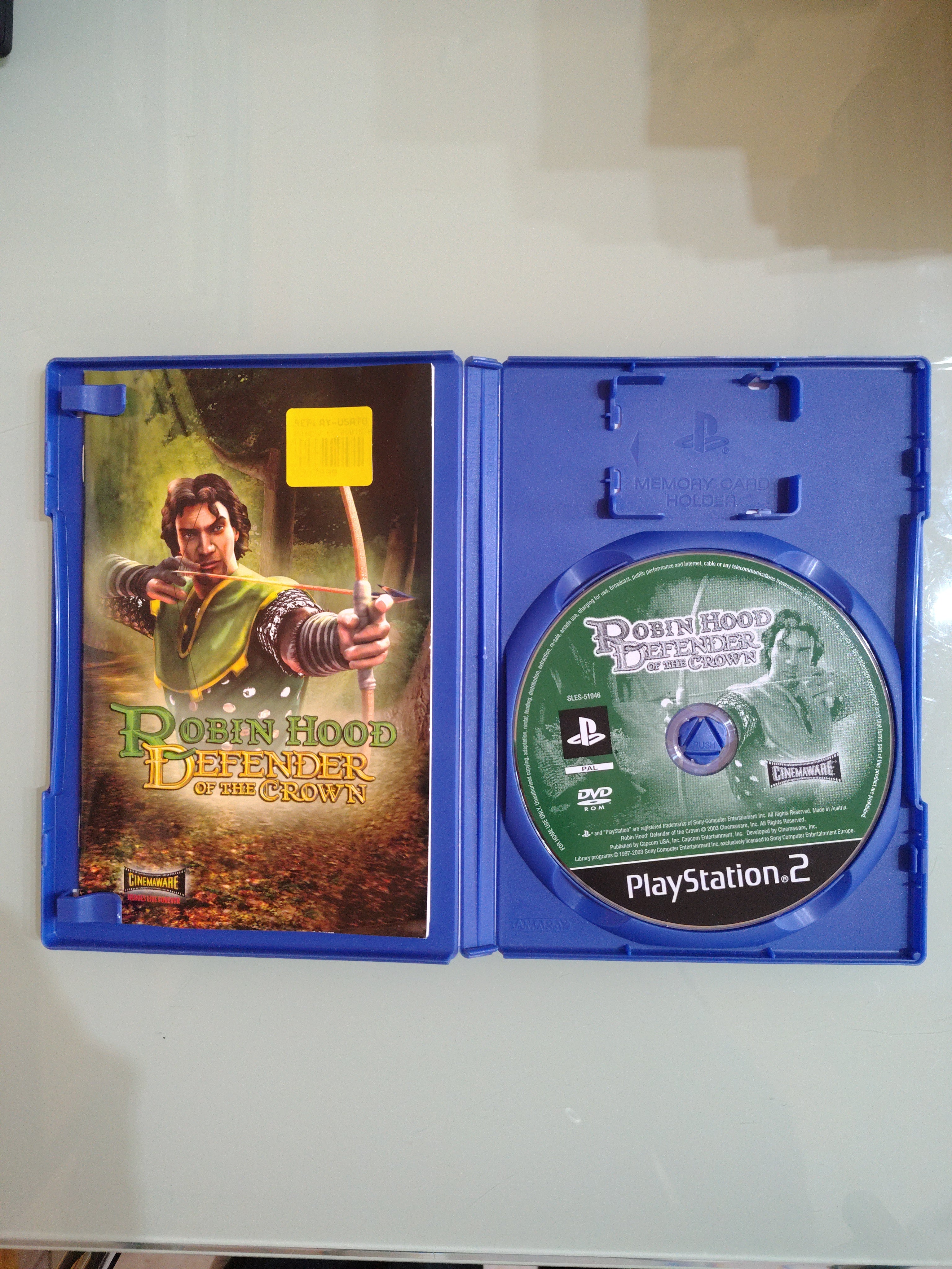 Robin Hood Defender of the Crown PS2 edizione italiana