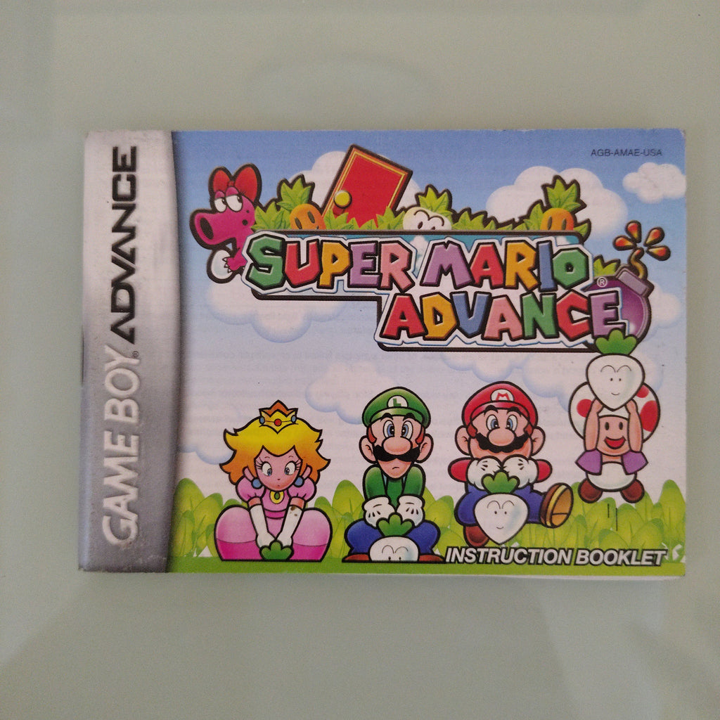 Super Mario Advance (Nintendo Game Boy Advance ) munuale istruzioni