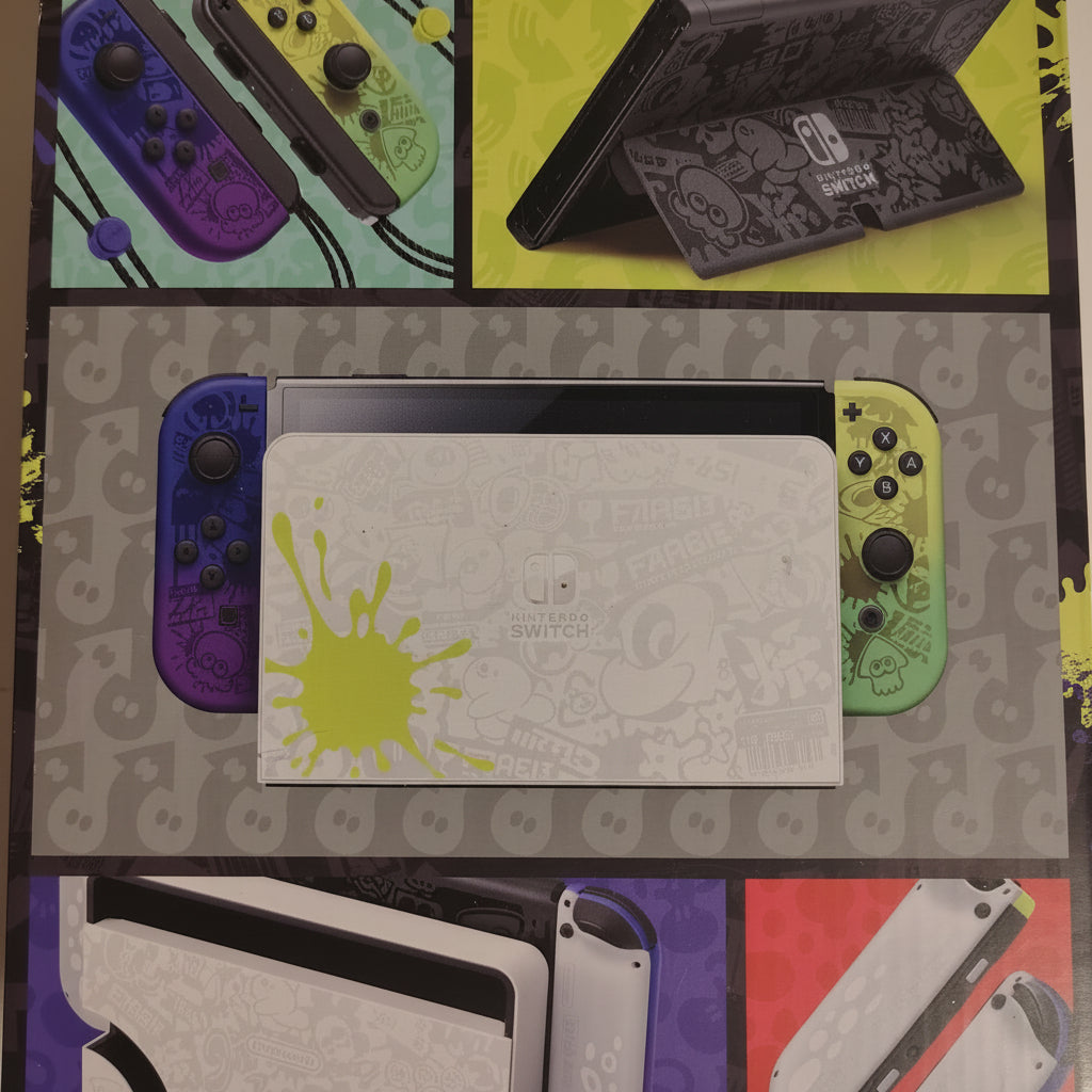 Console Nintendo Switch Modello OLED Splatoon 3 Edizione con Gioco