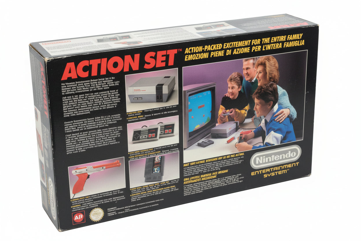 NINTENDO NES ACTION SET BOXATO
