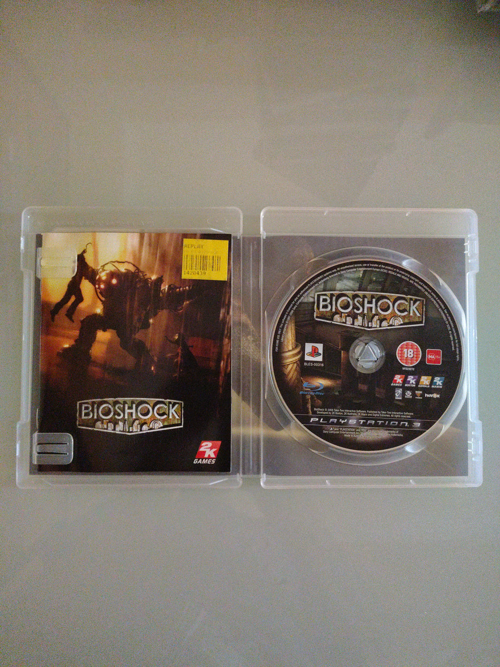BIOSHOCK - SONY PS3 - USATO PERFETTAMENTE FUNZIONANTE PAL VERSIONE CARTONATA ITALIANO
