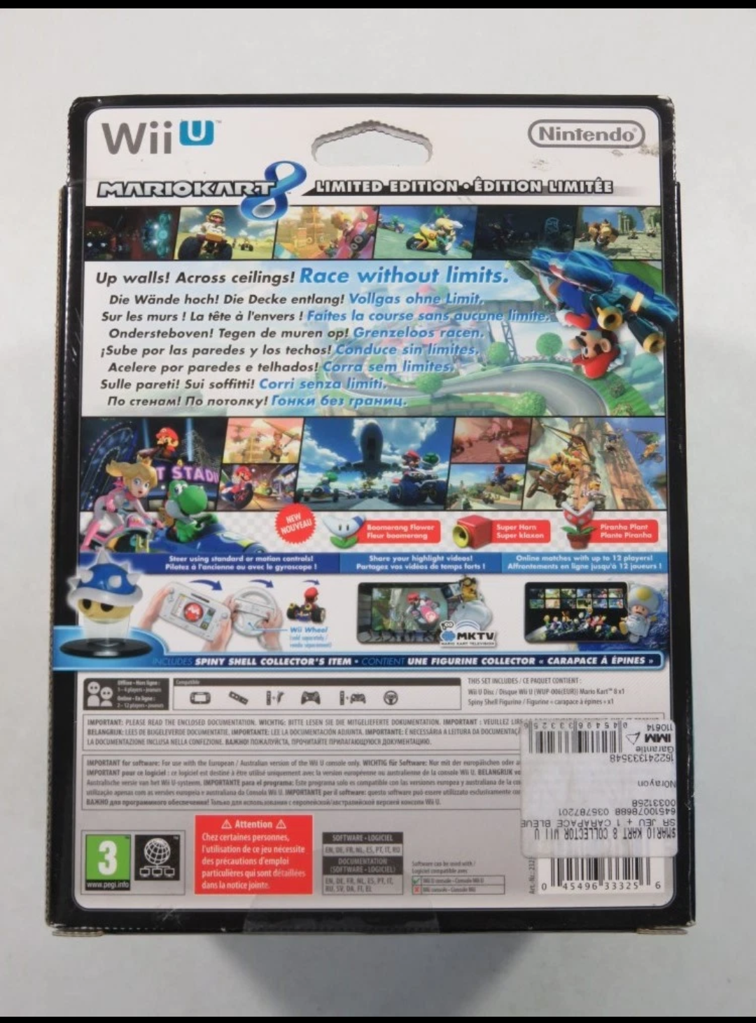 # MARIO KART 8 LIMITED EDITION NINTENDO WII U PAL EUR NUOVO