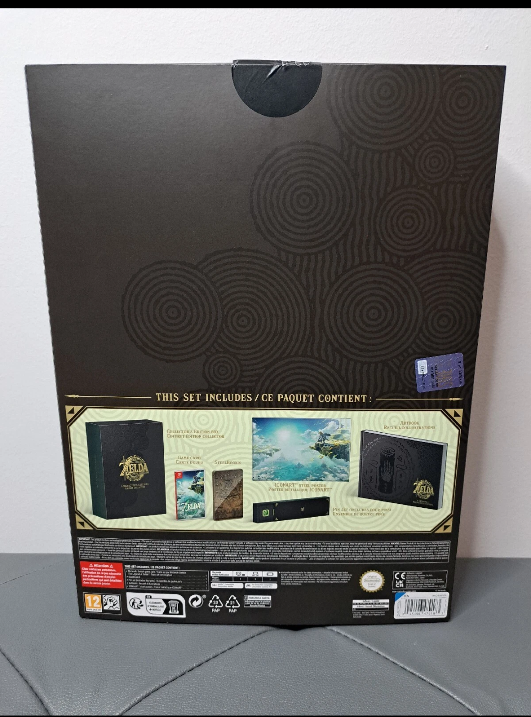 Nintendo Switch Legend of Zelda Tears of the Kingdom Edizione da Collezione nuova