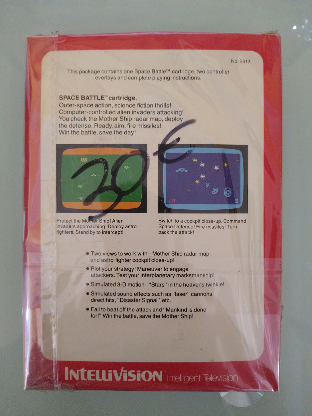 SPACE BATTLE GIOCO USATO INTELLIVISION