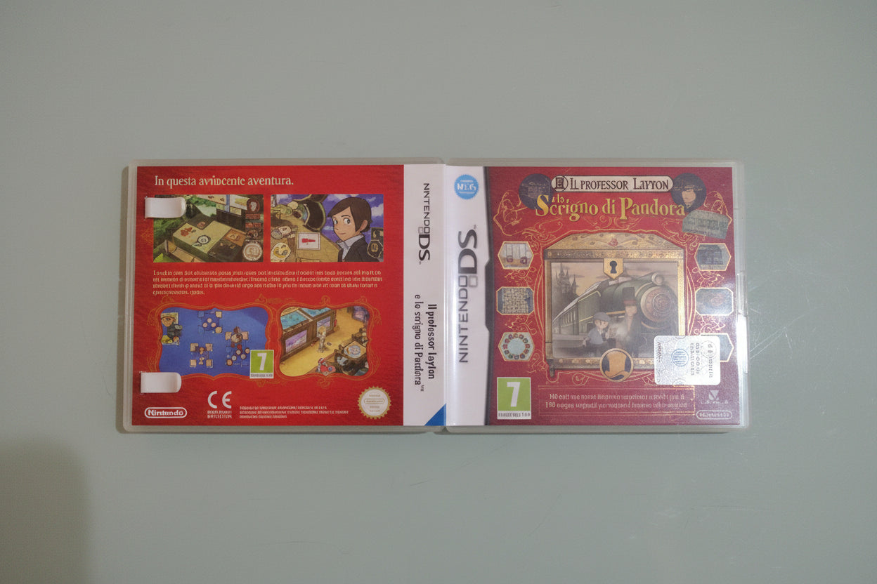 Il Professor Layton e lo Scrigno di Pandora Nintendo DS PAL ITA gioco usato