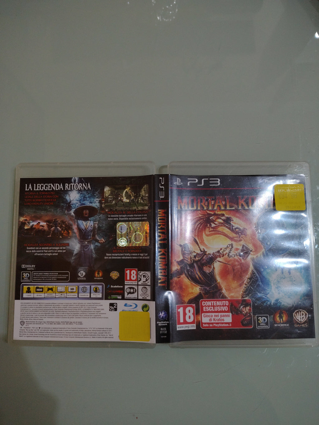 MORTAL KOMBAT PAL ITA