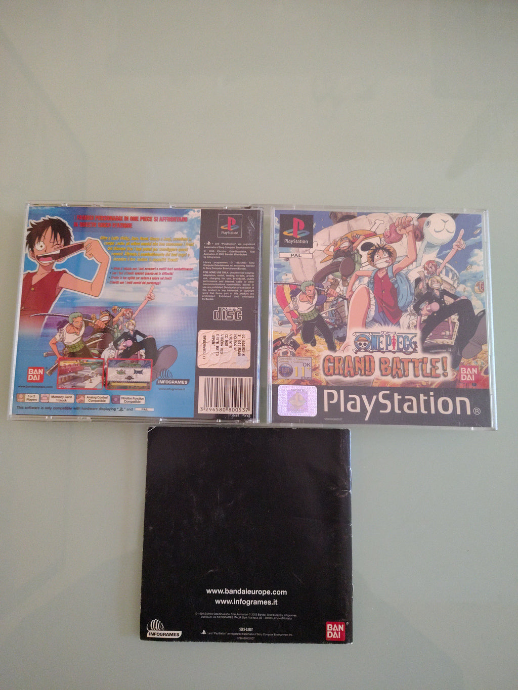 ONE PIECE: GRAND BATTLE PAL ITA