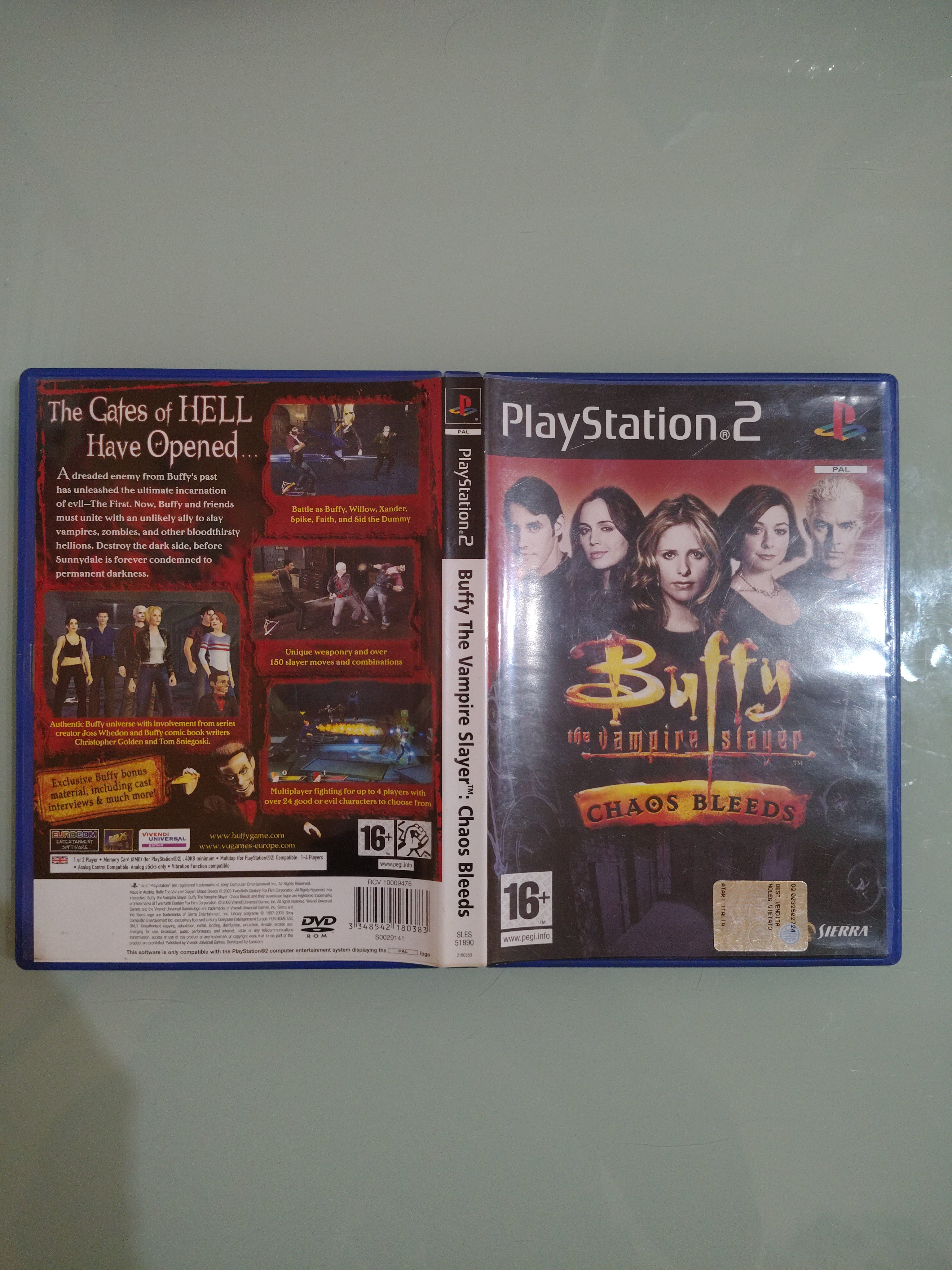Buffy The Vampire Slayer: Chaos Bleeds PS2 PlayStation 2