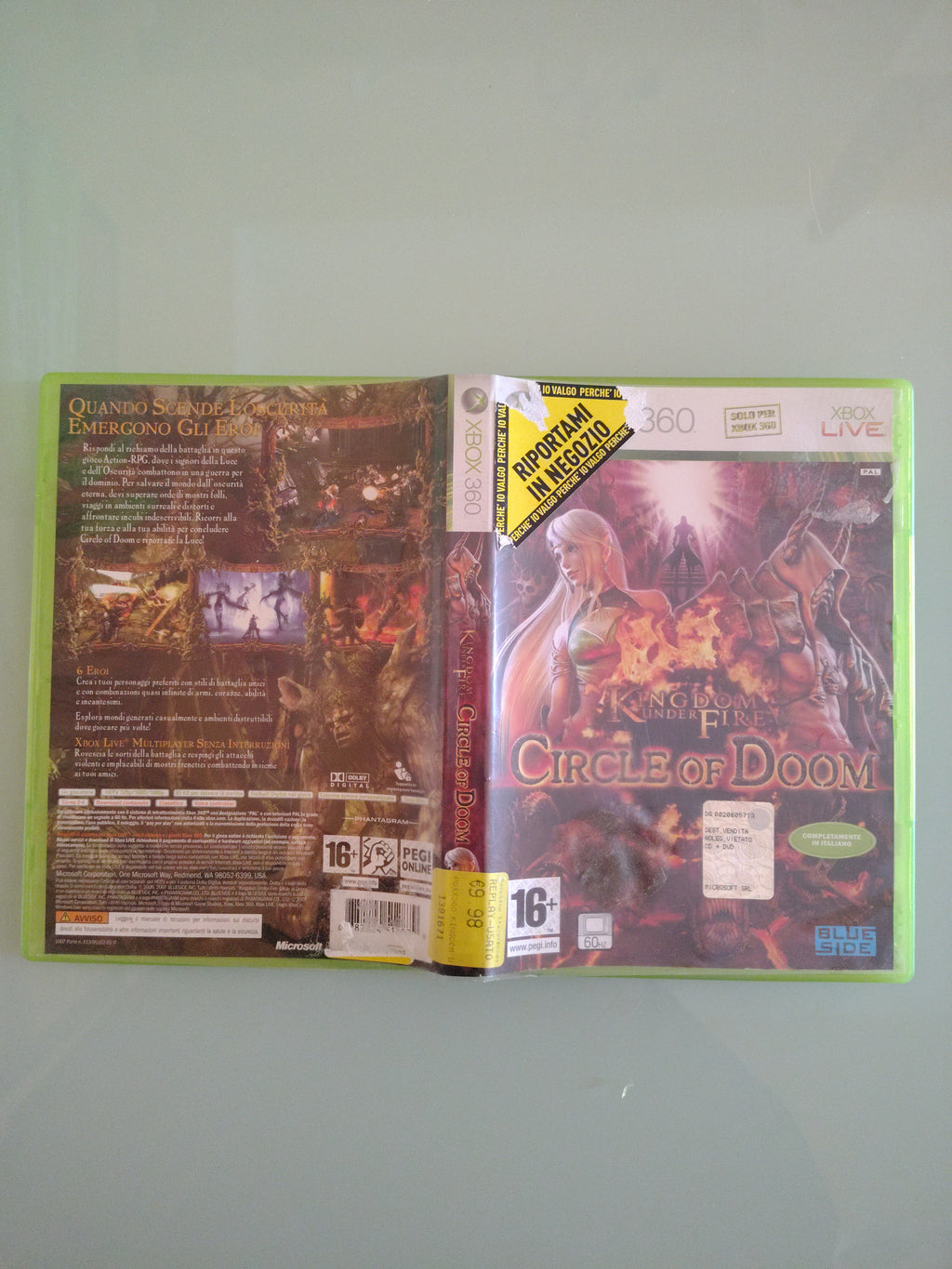 Kingdom Under Fire Circle Of Doom PAL ita