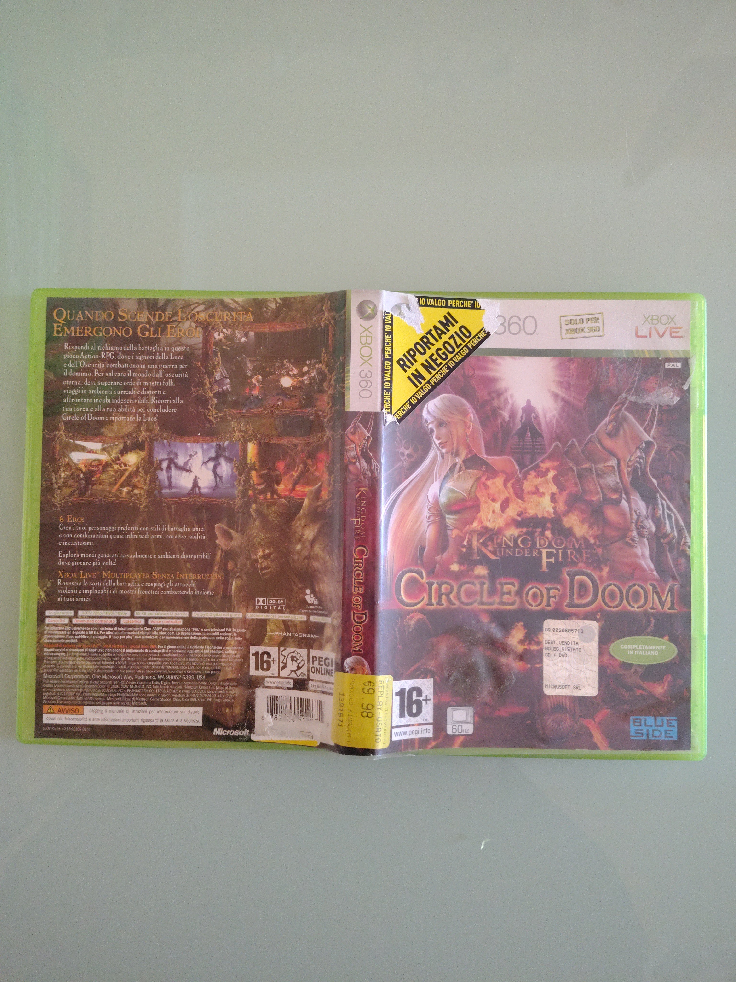 Kingdom Under Fire Circle Of Doom PAL ita