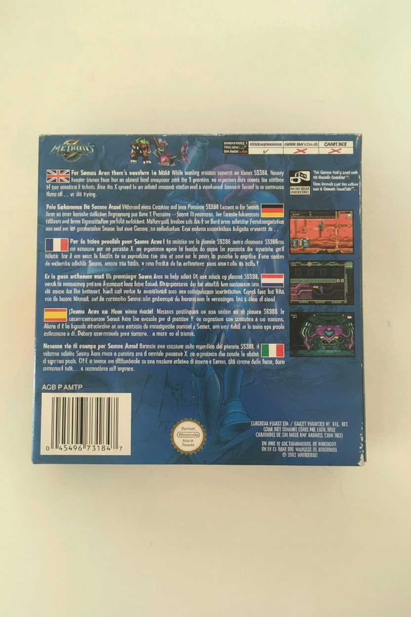 Metroid Fusion - Game Boy Advance - Gba - ITA/EUR