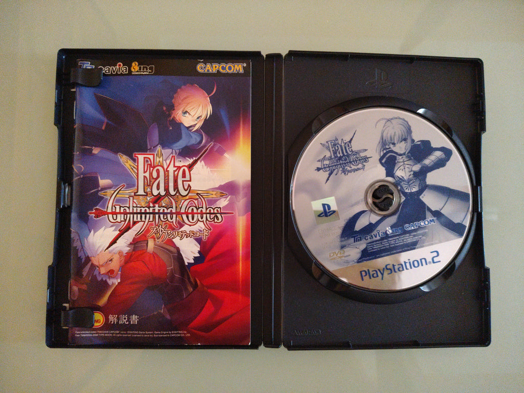 Fate Unlimited Codes  Capcom Sony Playstation 2 dal Giappone jp