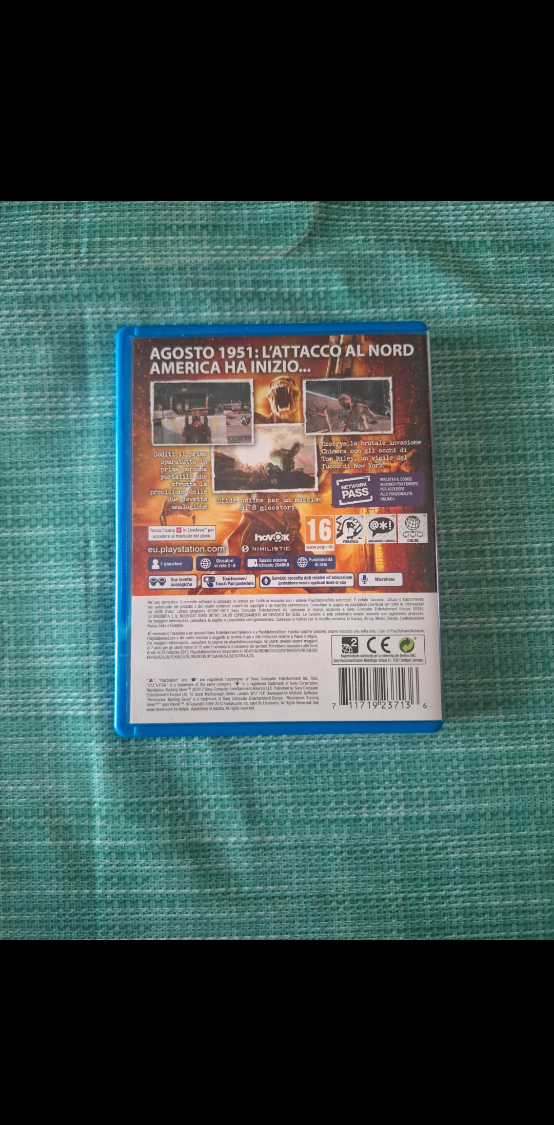 Resistance: Burning Skies [Sony PS Vita]