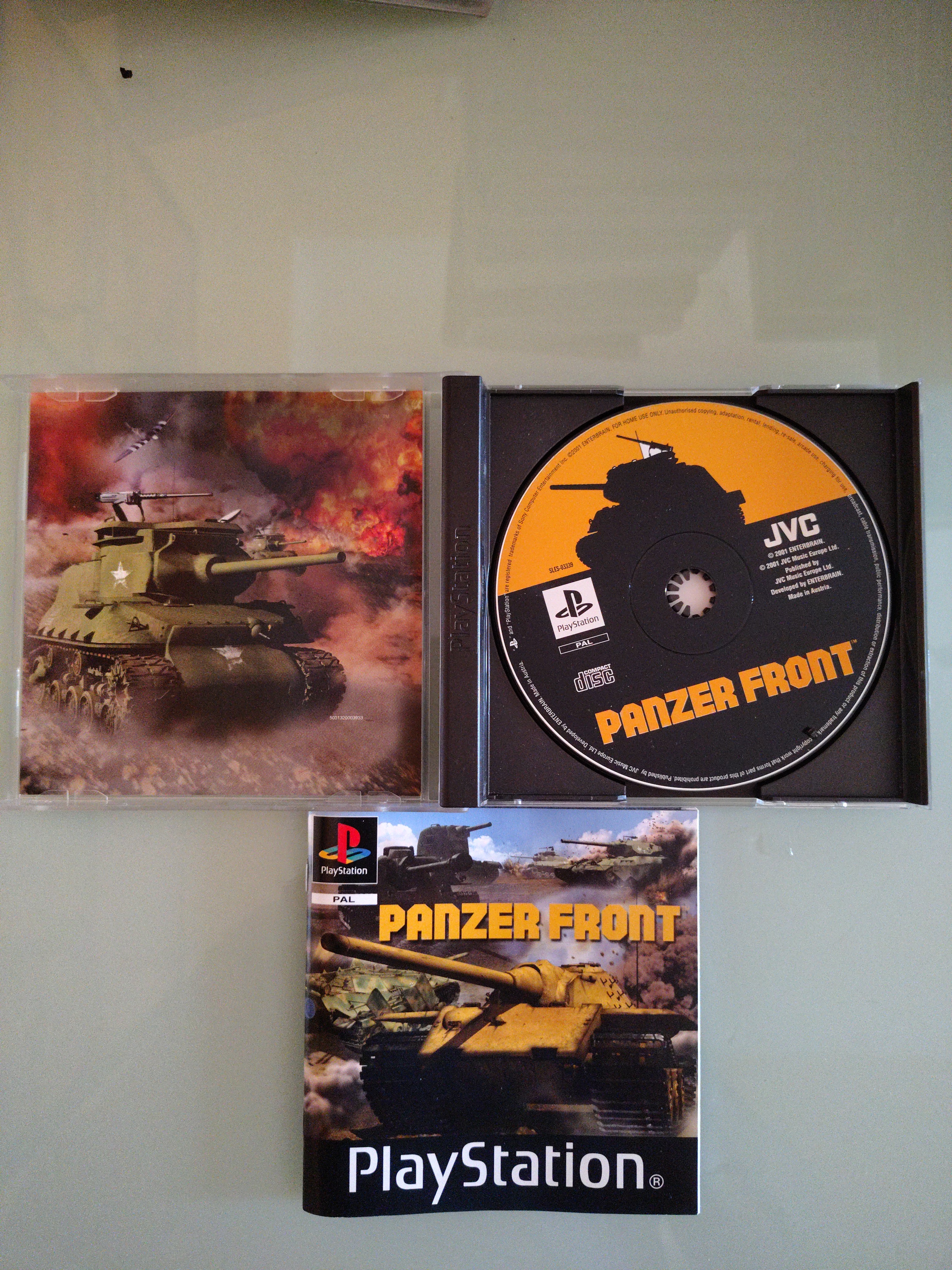 Panzer Front - Playstation 1 (PS1, 2001) completo con manuale - PAL