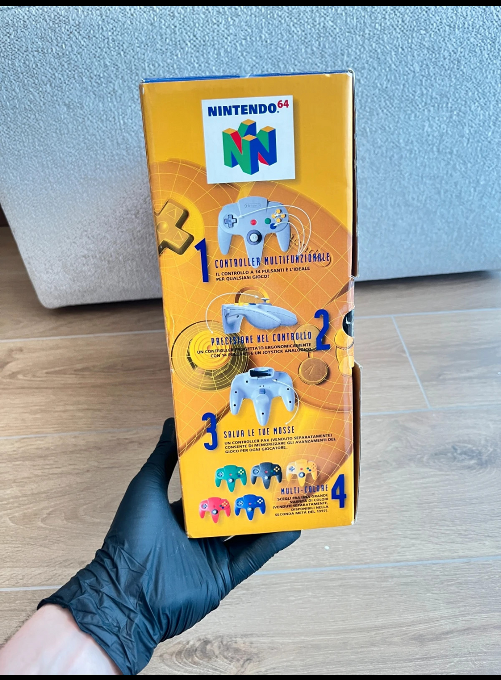 Nintendo 64 PAL boxata ottima completa