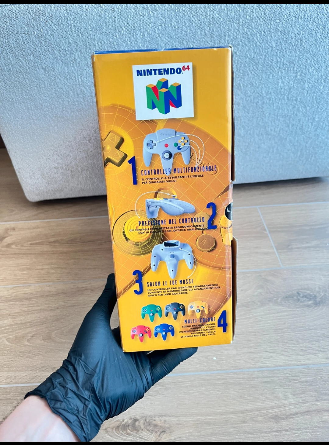Nintendo 64 PAL boxata ottima completa