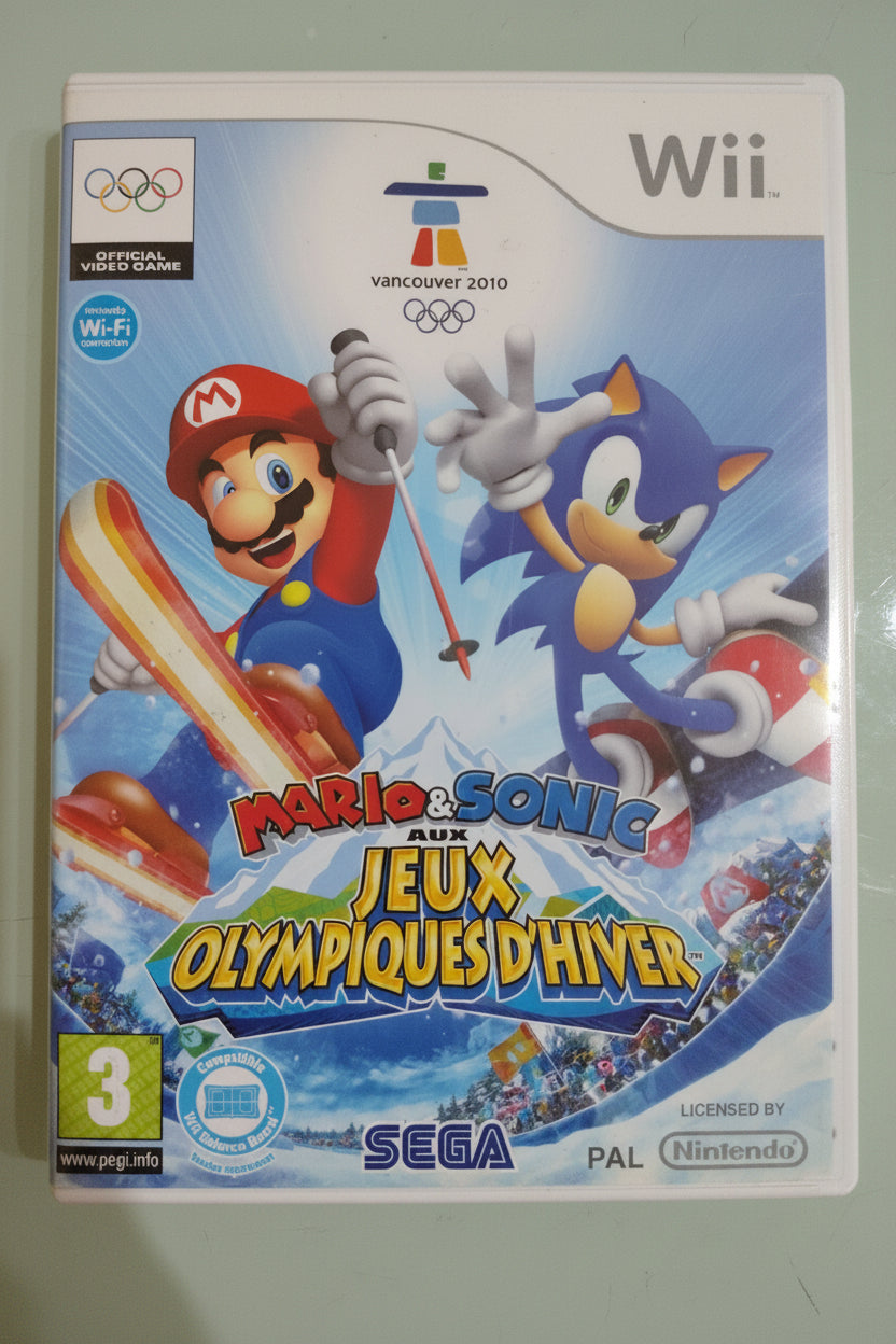 Mario & Sonic ai Giochi Olimpici Invernali  Nintendo WII  PAL