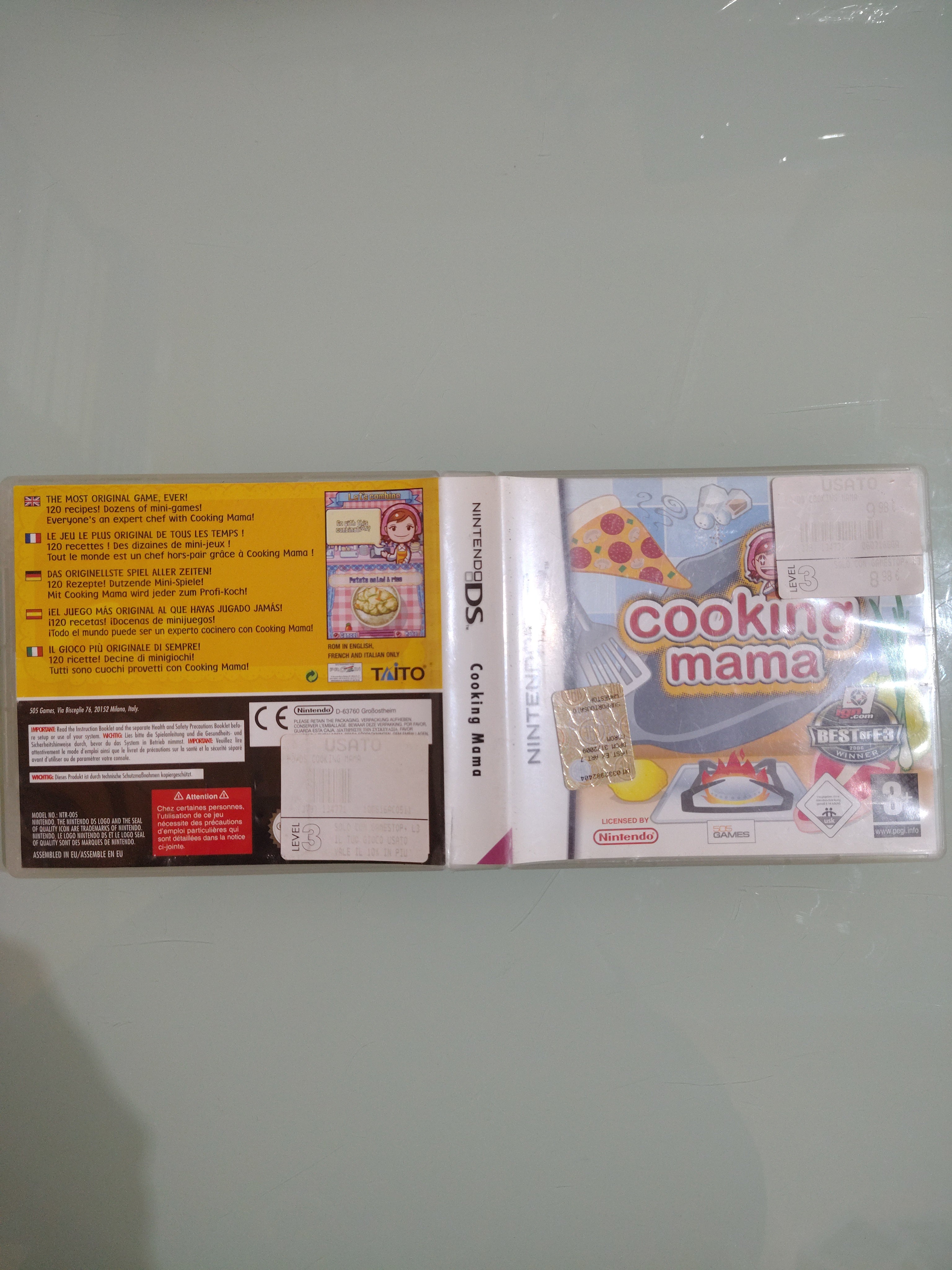 NINTENDO DS COOKING MAMA ITALIANO