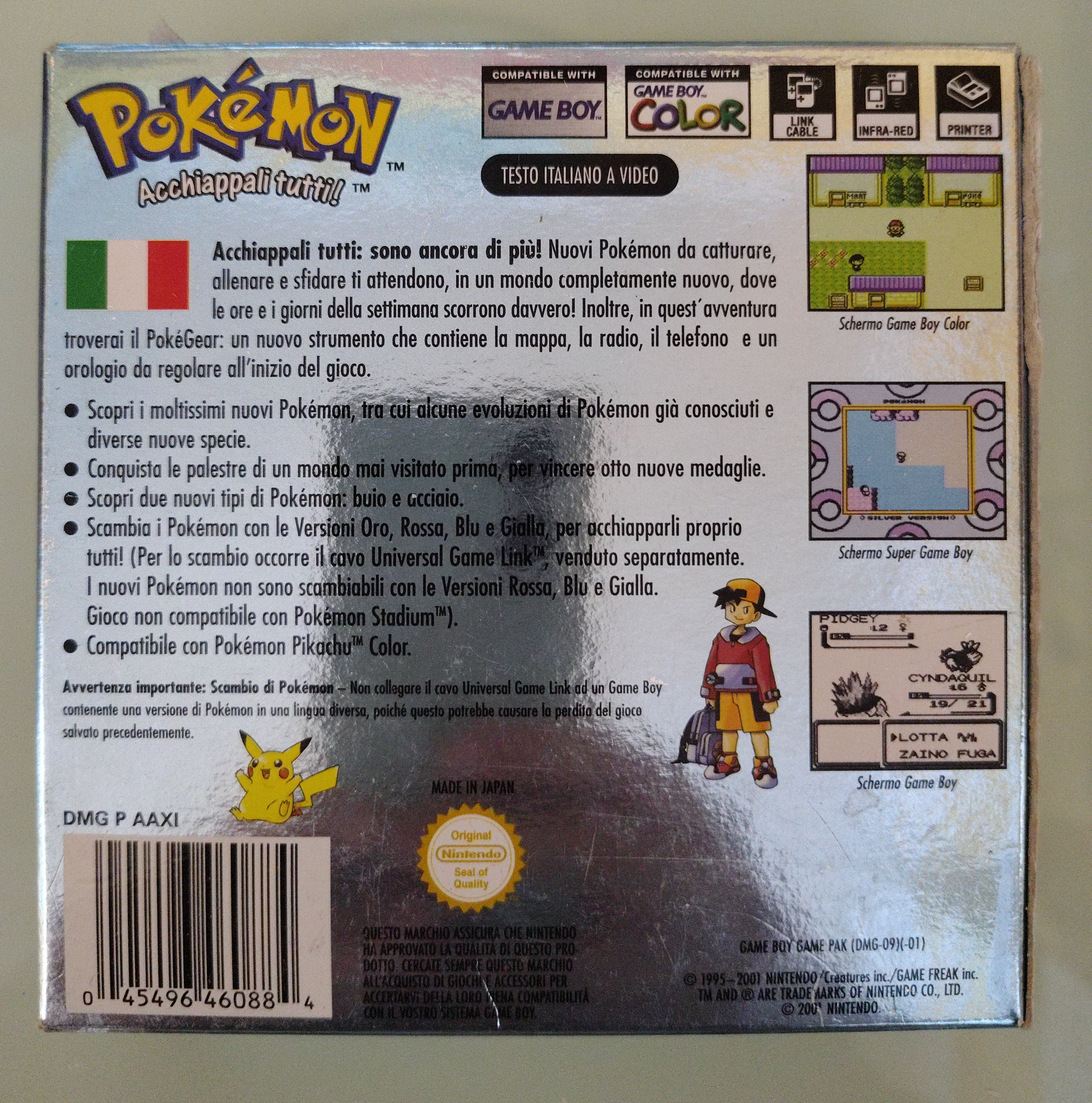# Pokémon versione argento originale 100%