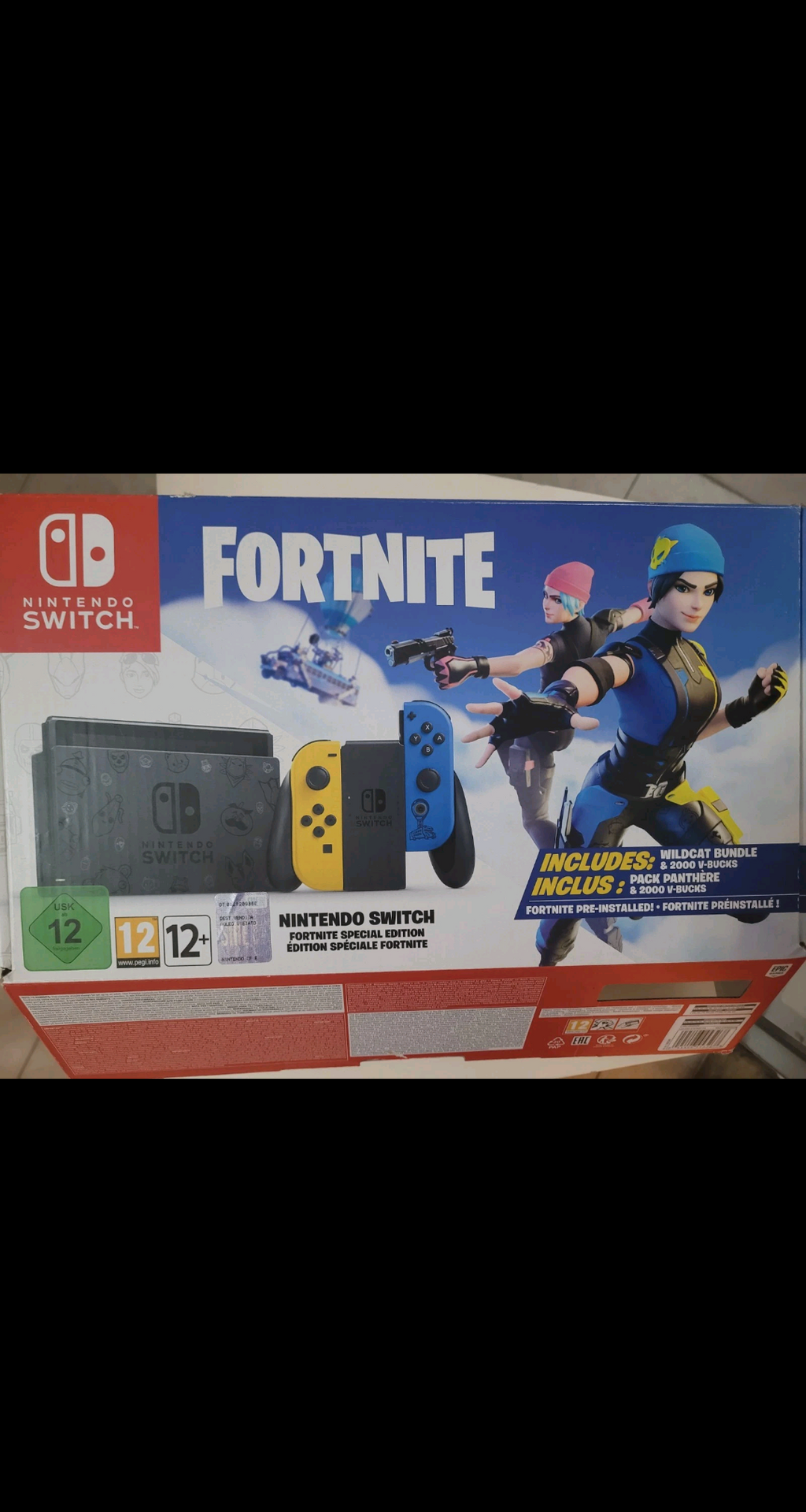 Nintendo switch special edition fortnite..