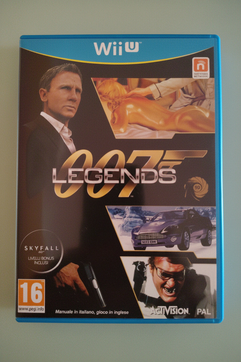 007 LEGENDS WIIU - VERSIONE  ITALIANA  - OTTIME CONDIZIONI