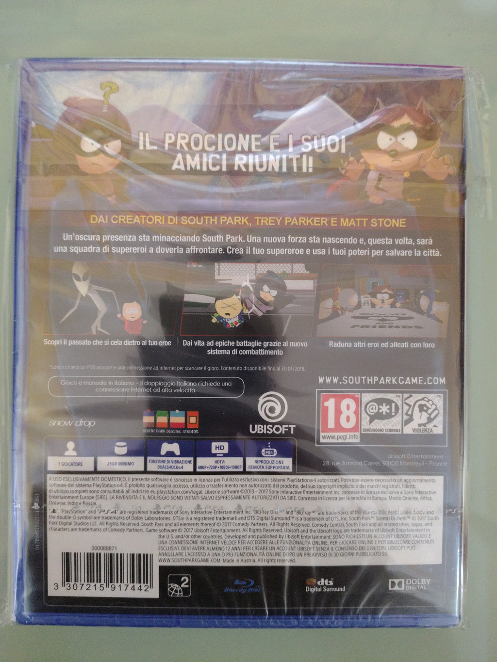 South Park The Fractured but Whole sigillato