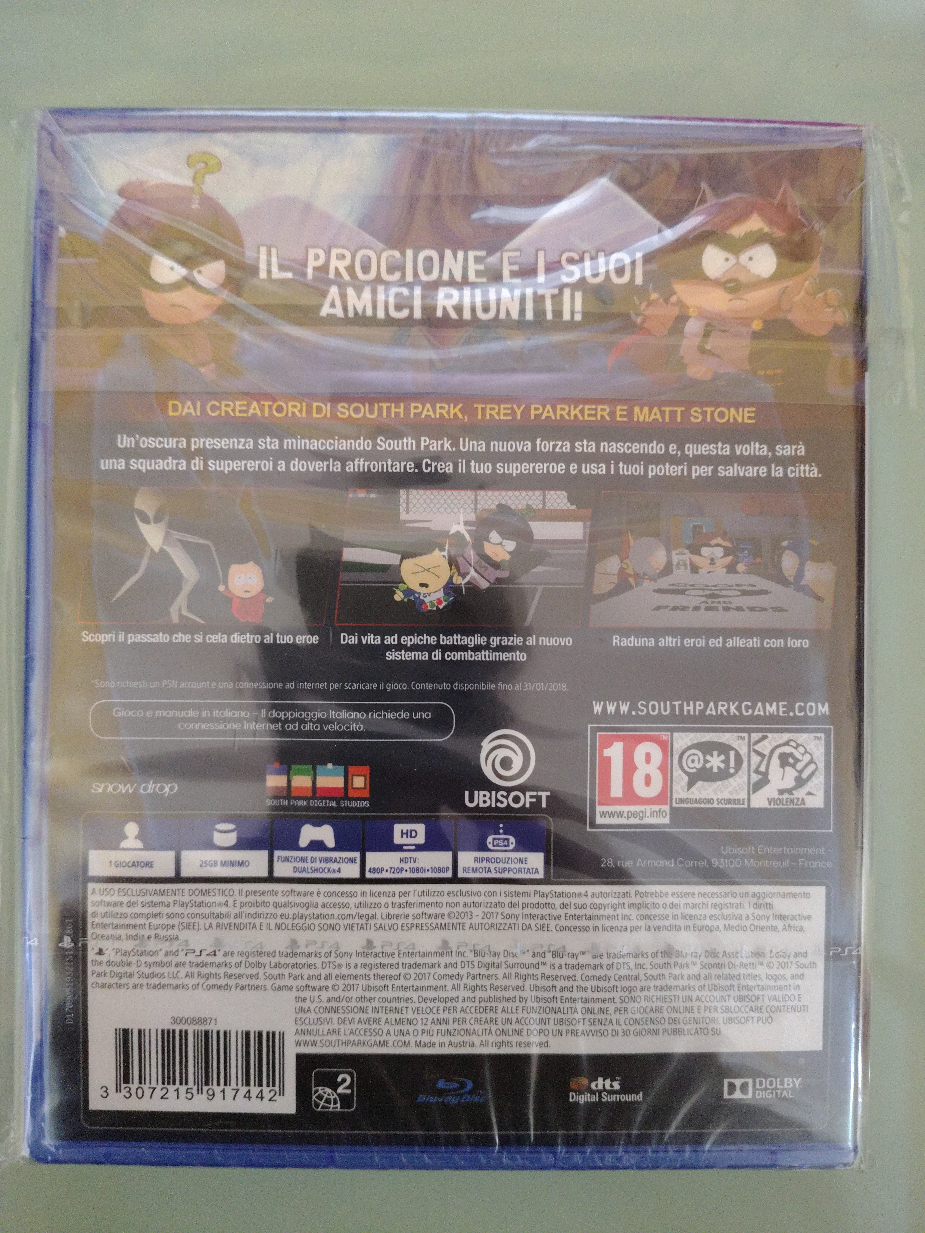 South Park The Fractured but Whole sigillato