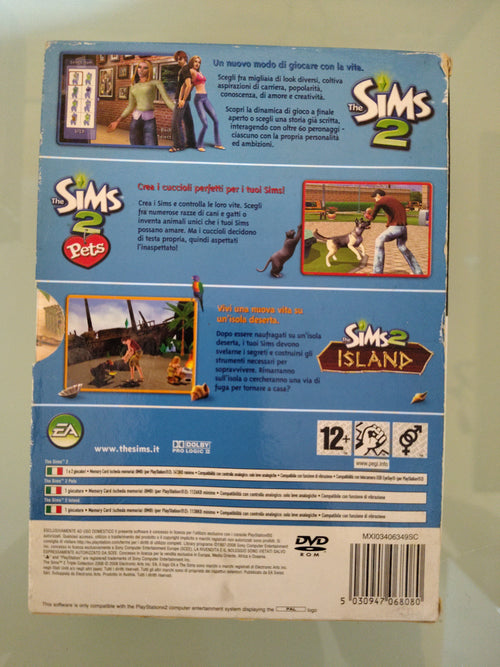 # THE SIMS 2 TRIPLE COLLECTION 2008 PS2   PAL/THE SIMS 2 ( SIGILLATO )