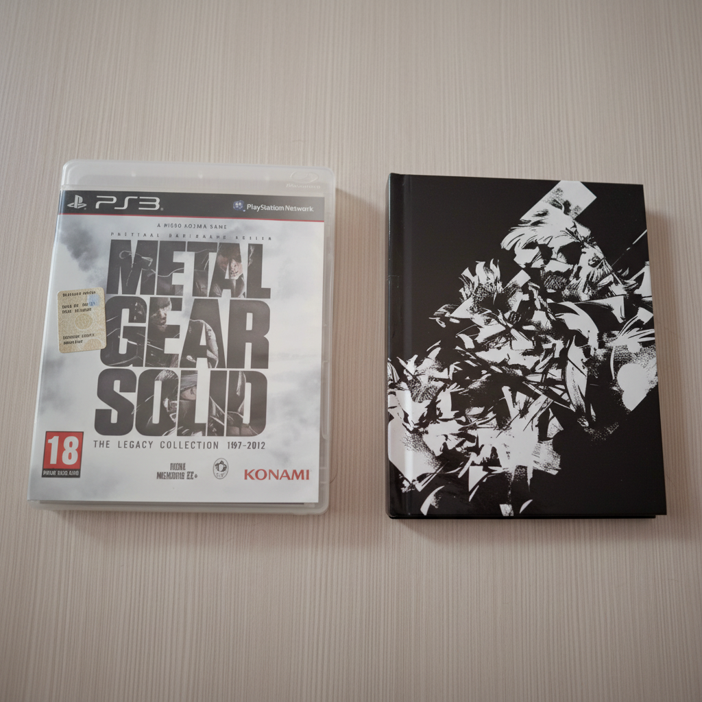 PS3 Metal Gear Solid The Legacy Collection PlayStation 3 con artbook PAL ita