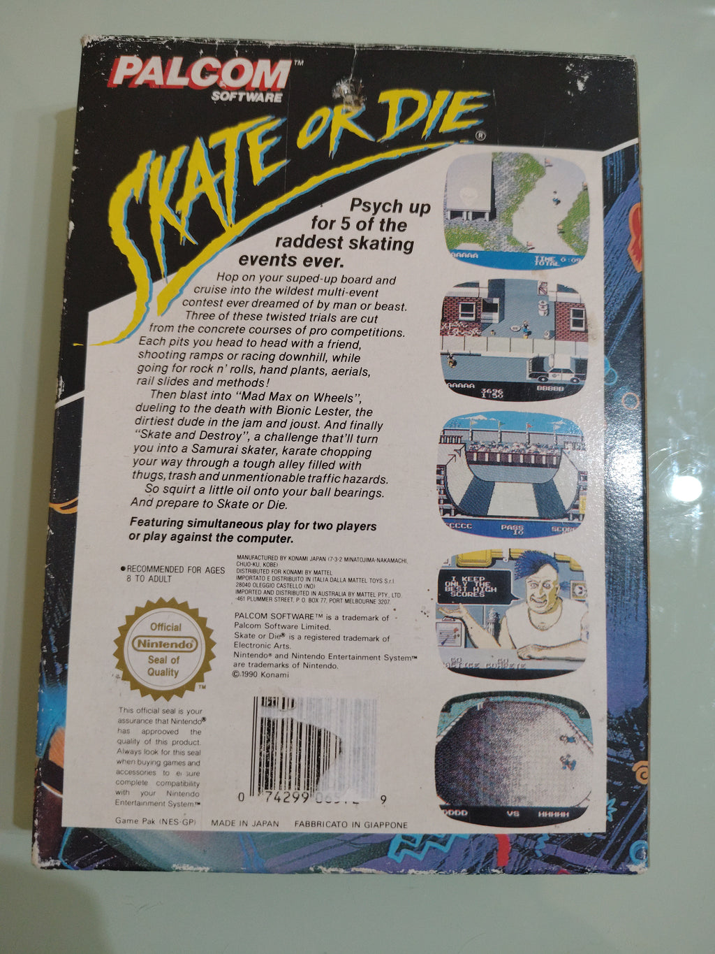 SKATE OR DIE