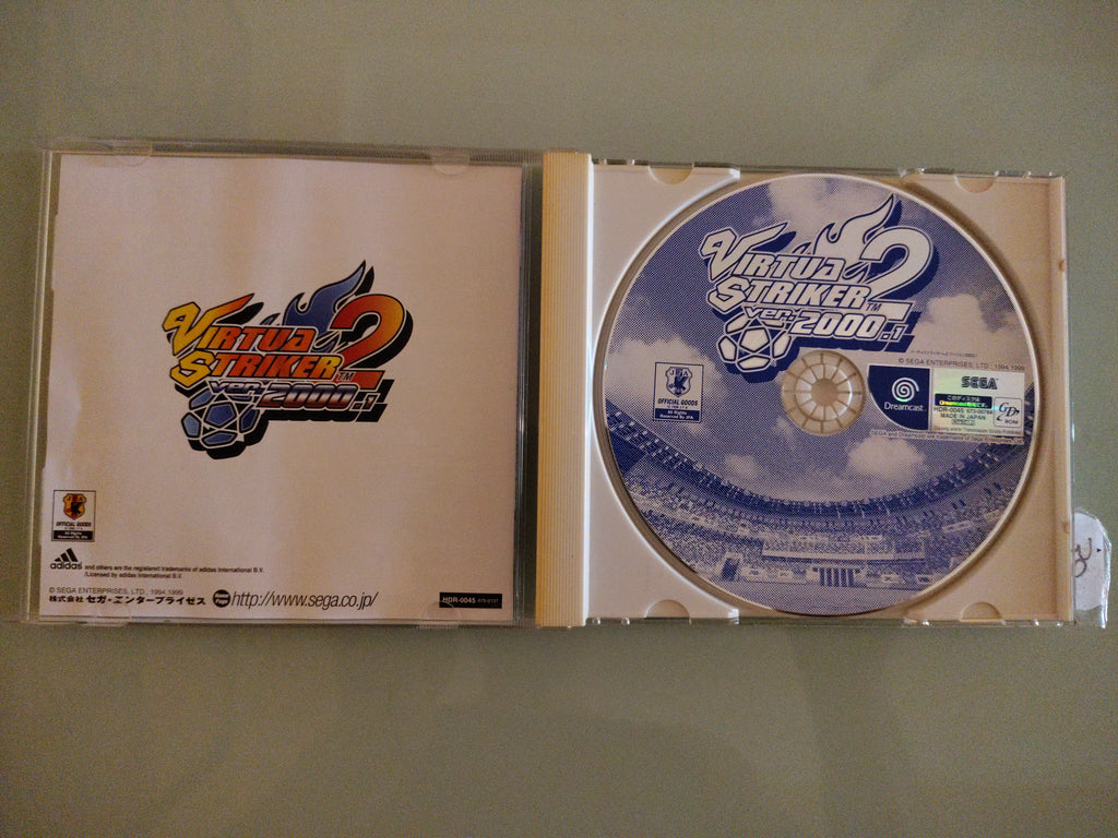 Virtua Striker 2  Sega Dreamcast  JAP